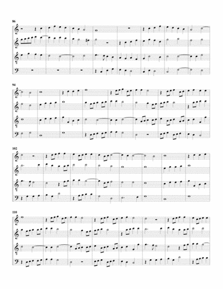 La Ghirardella a4 (Canzoni da suonare,1616, no.1) (arrangement for 4 recorders)
