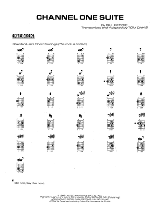 Channel One Suite: Guitar Chords