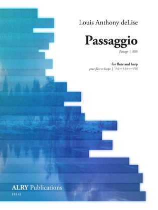 Book cover for Passaggio for Flute and Harp