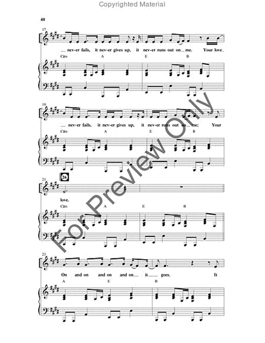 God's Not Dead - Choral Book image number null