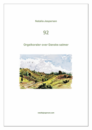 Book cover for Orgelkoraler over Danske salmer