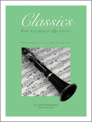 Classics For Clarinet Quartet, Volume 2 - 3rd Bb Clarinet