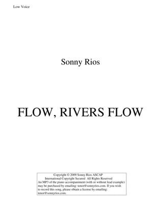 Book cover for FLOW, RIVERS, FLOW