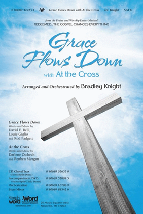 Book cover for Grace Flows Down with At The Cross - Orchestration