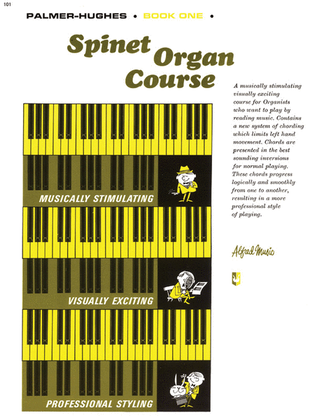 Book cover for Palmer-Hughes Spinet Organ Course, Book 1