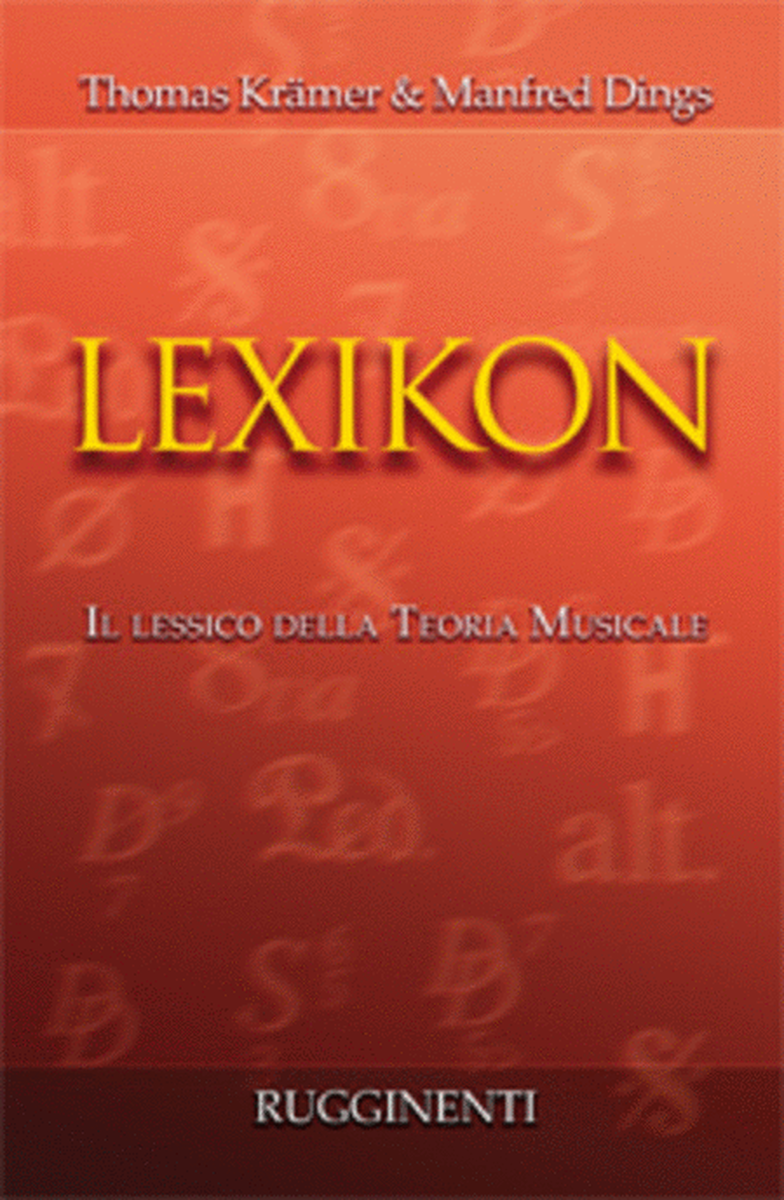 Lexikon Lessico Teoria Musical