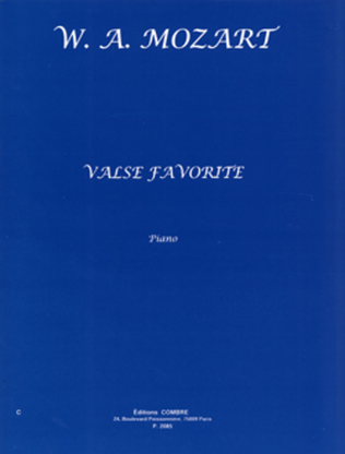 Book cover for Valse favorite