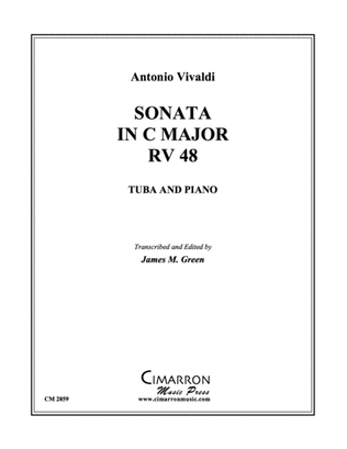 Book cover for Sonata in C Major RV 48