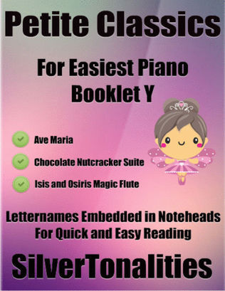 Book cover for Petite Classics for Easiest Piano Booklet Y