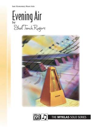 Book cover for Evening Air (for left hand alone)