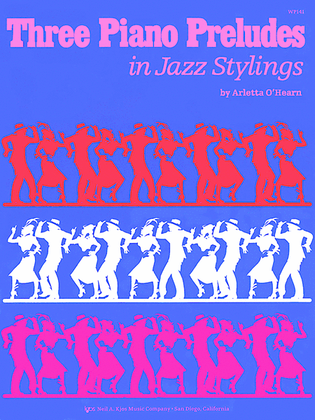 Book cover for Three Piano Preludes in Jazz Stylings