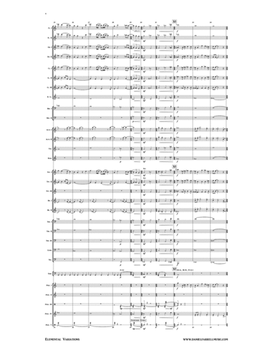 Elemental Variations - Wind Band (Op. 20)