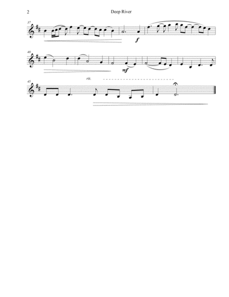 African American Spirituals for Unaccompanied Trumpet image number null