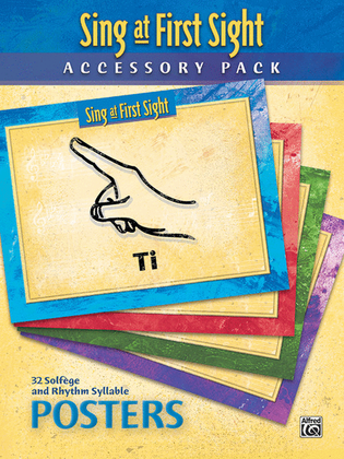 Book cover for Sing at First Sight Accessory Pack