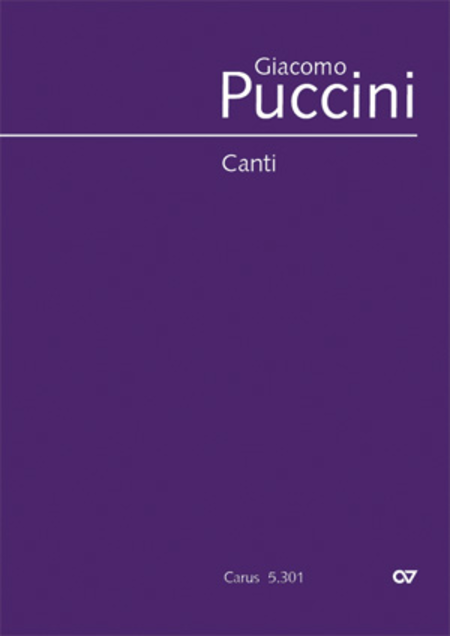 Puccini: Canti per voce e pianoforte