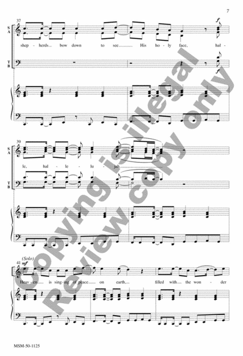 A King Is Born (Choral Score)