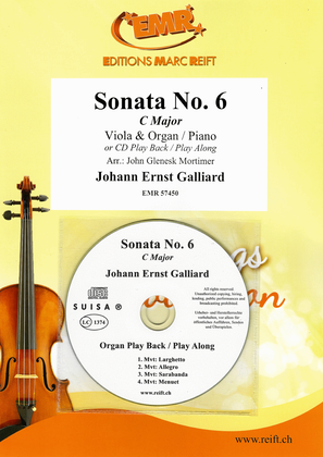 Book cover for Sonata No. 6