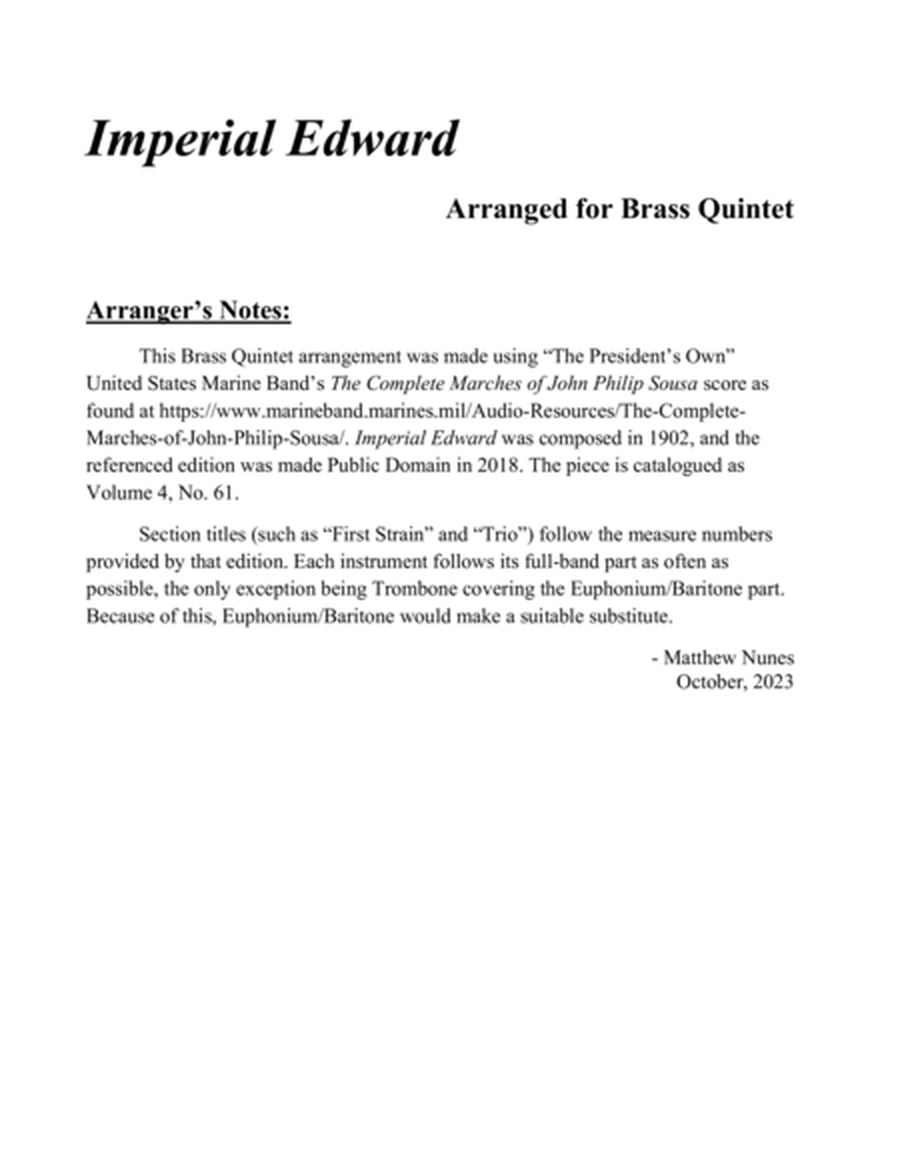 Imperial Edward image number null