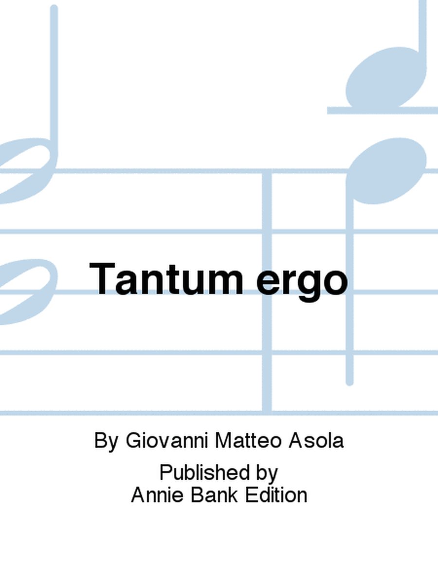 Tantum ergo