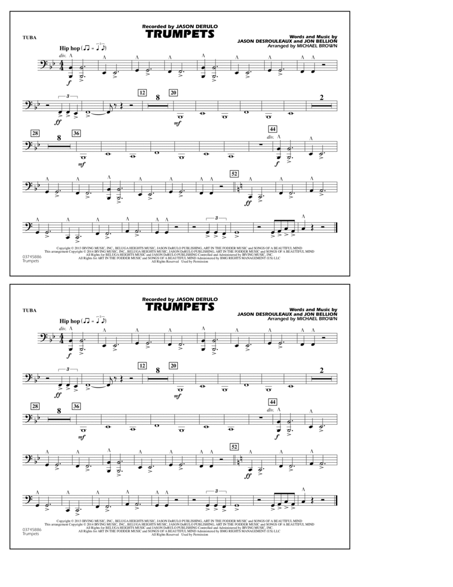 Trumpets - Tuba