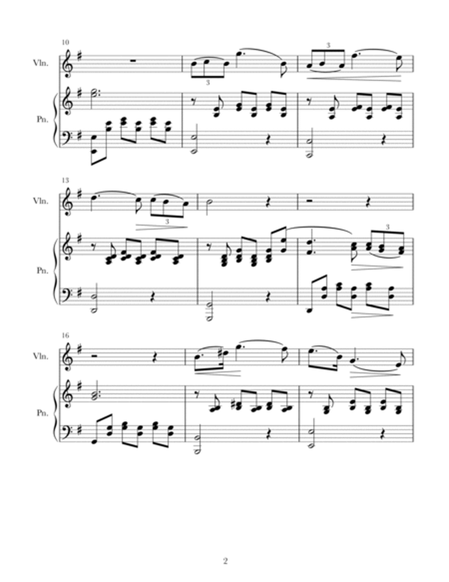 Ständchen for Violin and Piano