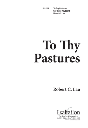 Book cover for To Thy Pastures