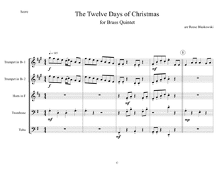 12 Days of Christmas - Brass Quintet