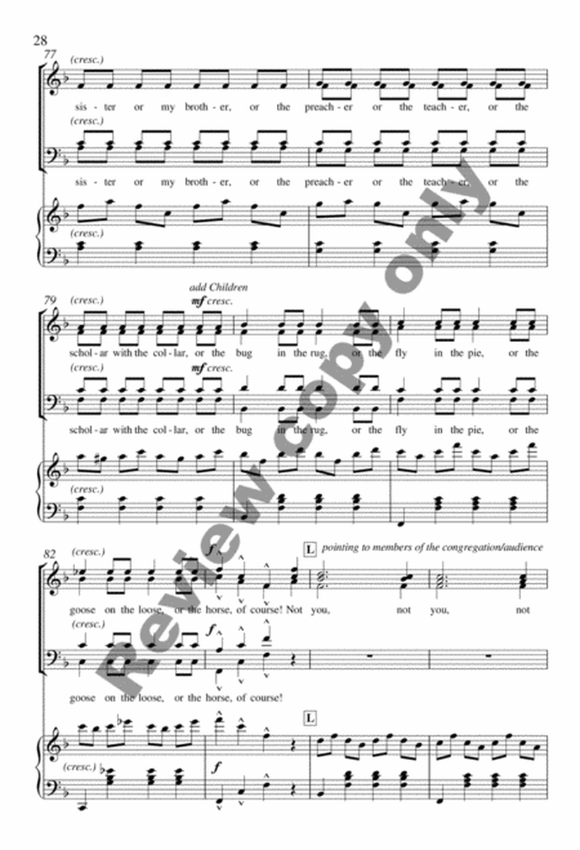 Three Folk Hymns (Complete Piano/Choral Score) image number null
