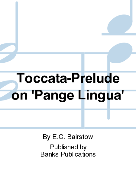 Toccata-Prelude On 