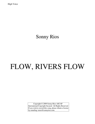 Book cover for FLOW, RIVERS FLOW