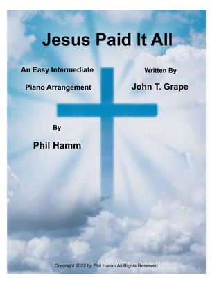 Book cover for Jesus Paid It All