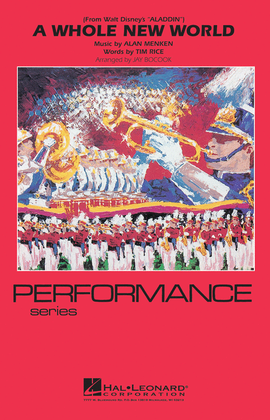 Book cover for Whole New World, A (From 'Aladdin') - Marching Band