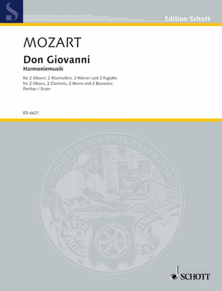 Book cover for Don Giovanni (Harmoniemusik)
