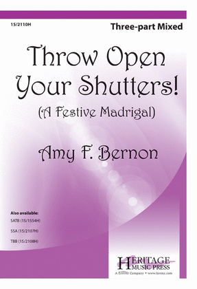 Book cover for Throw Open Your Shutters!
