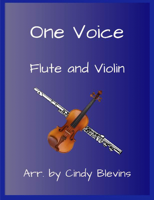 Book cover for One Voice