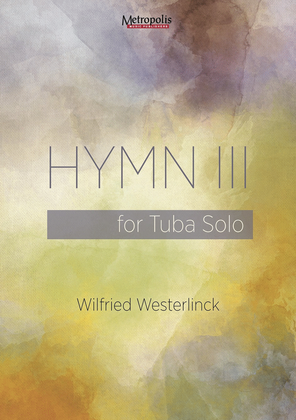 Book cover for Hymn III for Tuba Solo