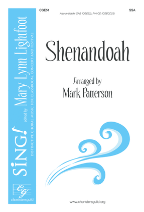 Book cover for Shenandoah (SSA)