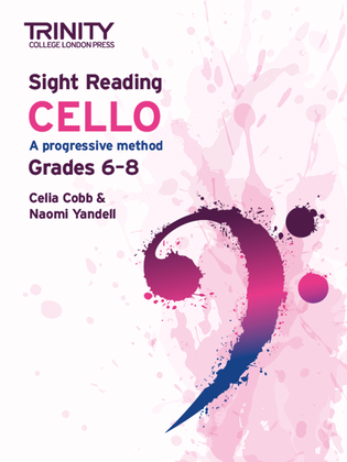 Book cover for Sight Reading Cello: Grades 6-8