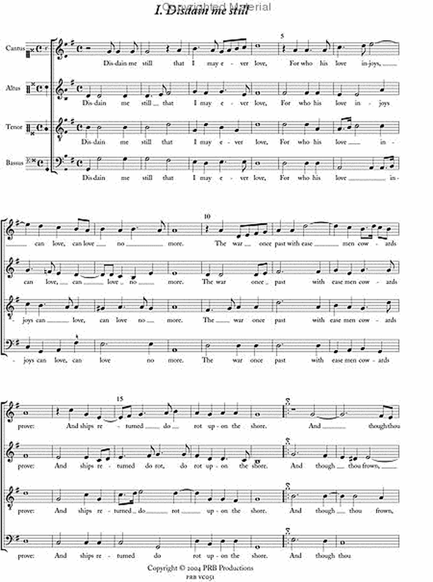 A Pilgrimes Solace (score)