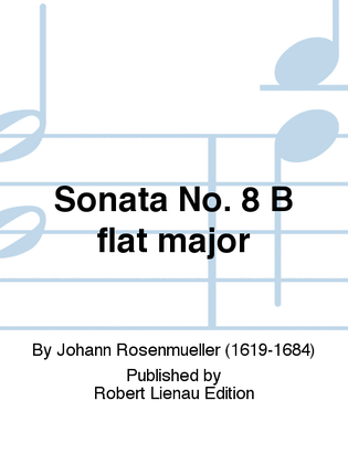 Sonata No. 8 B-flat major