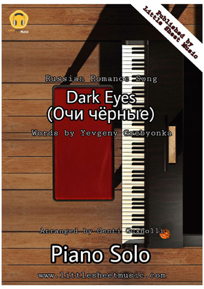 Book cover for Dark Eyes (Очи Чёрные)