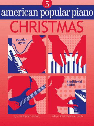 Book cover for American Popular Piano - Christmas