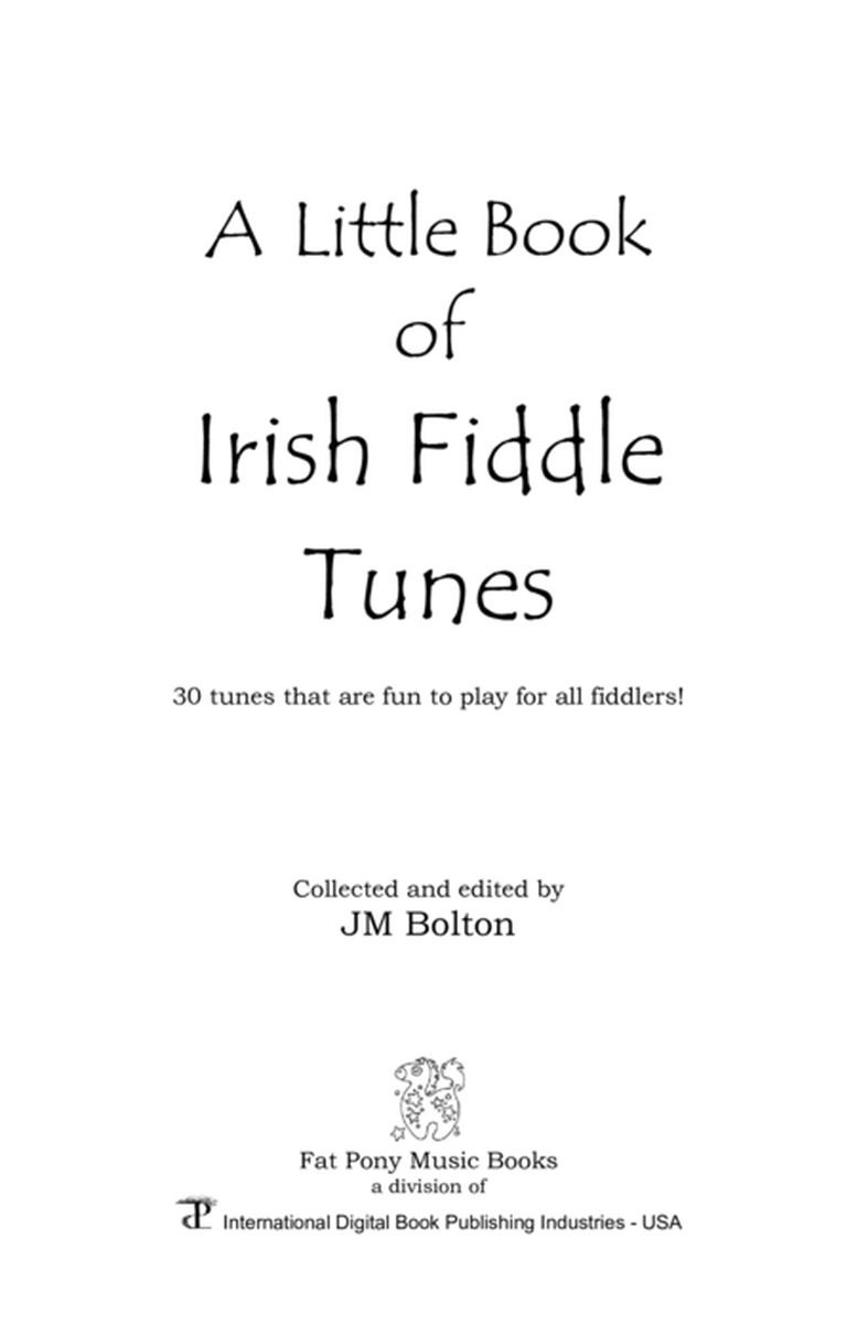 Little Book of Irish Fiddle Tunes