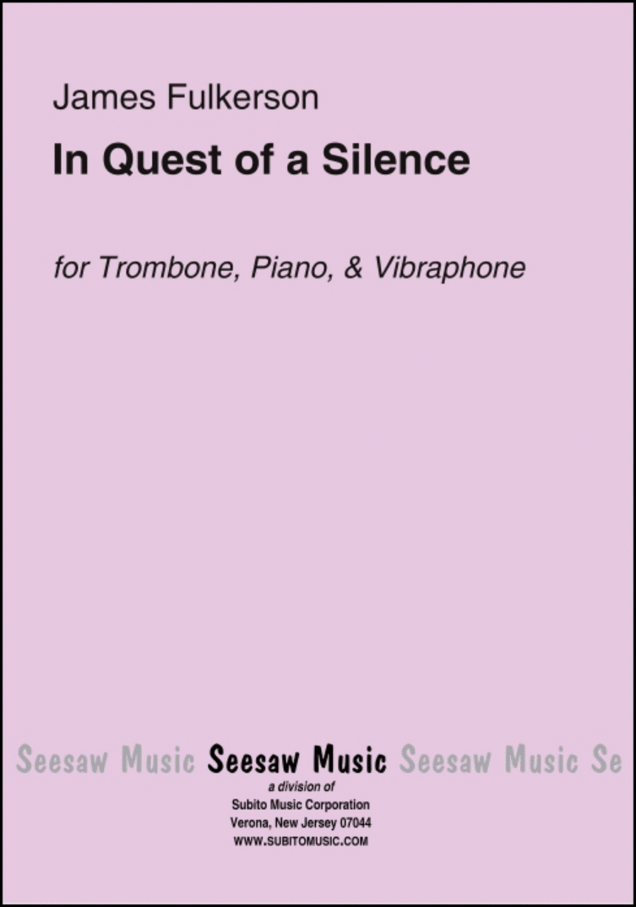 In Quest of a Silence
