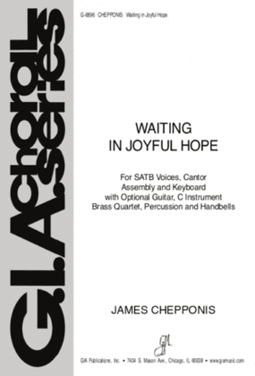 Book cover for Waiting in Joyful Hope - Full Score and Parts