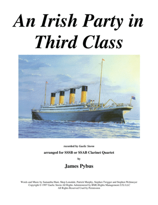 An Irish Party In Third Class