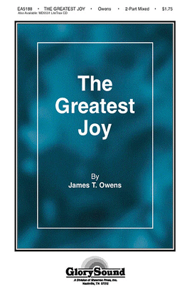 Book cover for The Greatest Joy