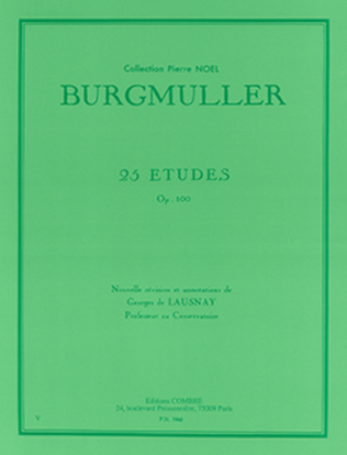 Book cover for Etudes (25) Op. 100