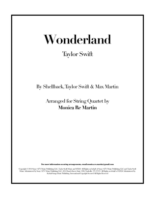 Book cover for Wonderland