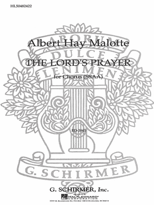 Book cover for The Lord's Prayer